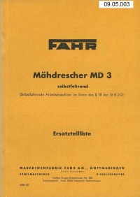 Mähdrescher MD 3
