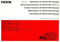 Mähdrescher M 1300