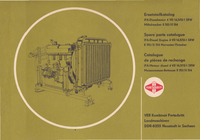 Ersatzteilkatalog: IFA-Dieselmotor 4 VD 14,5/12-1 SRW Mähdrescher E 512/E 514