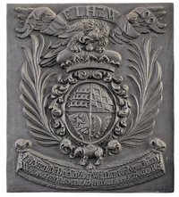 Ofenplatte "Wappen Herzogtum Württemberg"