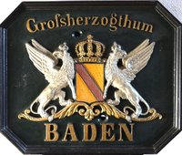 Grenztafel Großherzogtum Baden