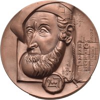 Medaille von Victor Huster 500 Jahre Stadtordnung Baden-Baden
