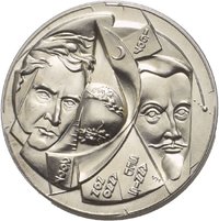 Medaille von Victor Huster auf 400 Jahre Universität Gießen