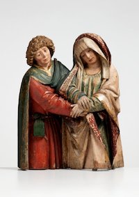 Trauernde Maria und Johannes der Evangelist aus Murrhardt (Rems-Murr-Kreis)