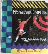 Einkaufstüte: „Athlete‘s Foot – World Cup USA 94“