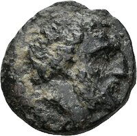 Bronzemünze des Satrapen Tissaphernes aus Astyra (Troas)