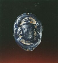 Amulett mit Skarabäus