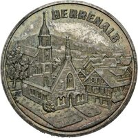 Medaille auf die Stadt Bad Herrenalb