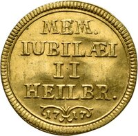 Medaille auf das 200-jährige Reformationsjubiläum in Heilbronn 1717