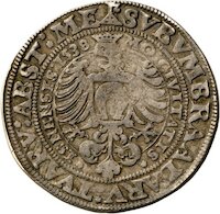 Taler der Reichsstadt Isny, 1538
