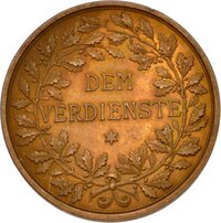 Neuabschlag der Verdienstmedaille des württembergischen Kronordens