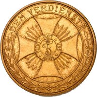 Abschlag der Verdienstmedaille des württembergischen Friedrichsordens