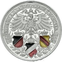 Medaille auf das Manöver 1899 von Jörgum & Trefz, Frankfurt