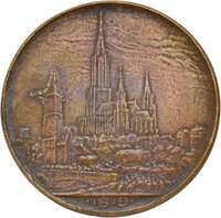 Bürgermedaille der Stadt Ulm 1919 von Walther Eberbach