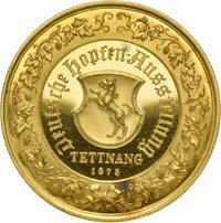 Preismedaille der deutschen Hopfenausstellung in Tettnang 1875