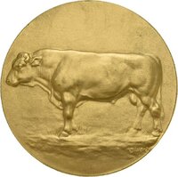 Württembergische Preismedaille für Leistungen in der Rindviehzucht
