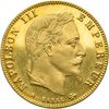 5 Goldfrancs des Kaisers Napoleon III.
