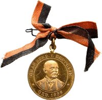 Medaille auf den 70. Geburtstag Graf Zeppelins
