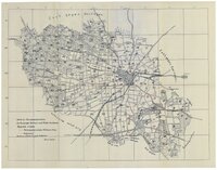 2 Fragebogen und Karte Nellingen, mit Aichen, OA Blaubeuren (Kreis Ulm)