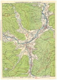 2 Fragebogen und Karte Baiersbronn, OA Freudenstadt