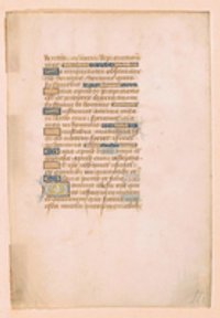 Handschrift auf Pergament