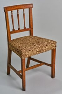 Stuhl aus Birnbaumholz