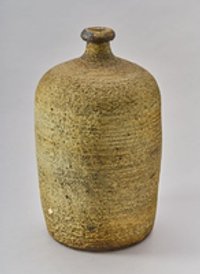 Flaschenförmige, breite Vase