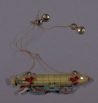 Spielzeug in Form eines Luftschiffes