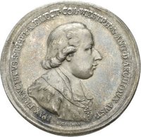 Medaille auf die Erhebung der Bonner Akademie zur Universität unter dem Kölner Kurfürst Maximilian Franz von Österreich, 1786
