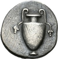 Triobol aus Korkyra (Illyrien) mit Darstellung einer Amphora