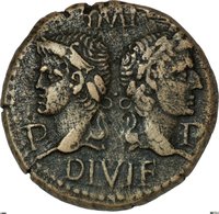 Nemausus: Augustus und Agrippa