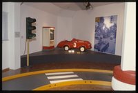 Sonderausstellung zu Tretautos, 2000, Ausstellungsraum