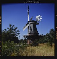 Holländermühle Foline und Amerikanisches Windrad