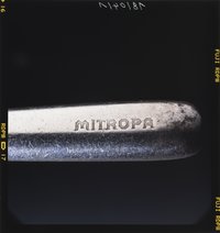 Besteck von Mitropa mit Gravur "Mitropa", Detailansicht