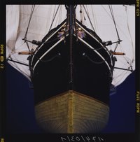 Vollmodell des amerikanischen Klipperschiffs ""Young America"", 1853, Maßstab 1:50, Detailansicht