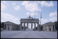 Wiederaufbau der Quadriga auf dem Brandenburger Tor