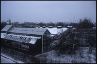 Museumsgebäude im Winter