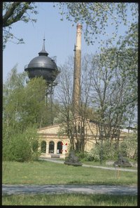 Museumspark im Frühling