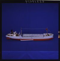 Vollmodell eines Dampfschiffes (Sonderausstellung "Aufgetaucht", 1996)