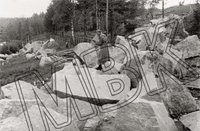 Mannerheim-Linie nach Beendigung des finnisch-sowjetischen Krieges, vermutlich Frühjahr/Sommer 1940