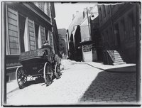 Heinrich Zille: Waisenstraße 18, der Bullenwinkel, 1901