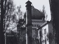 Efraim Habermann: Moschee in Wilmersdorf, Berliner Str. Ecke Kaubstrasse, 1982
