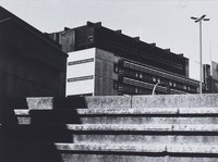 Efraim Habermann: Treppenaufgang zur Bundesversicherungsanstalt für Angestellte, um 1981