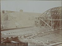 Bau der Wilmersdorf-Dahlemer U-Bahnstrecke, Bau der Seeparkbrücke