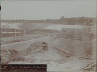 Bau der Wilmersdorf-Dahlemer U-Bahnstrecke, Bau der Seeparkbrücke