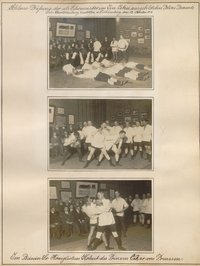 Album Erich Rahn; Jiu-Jitsu-Abschlussprüfung der Polizei 1913