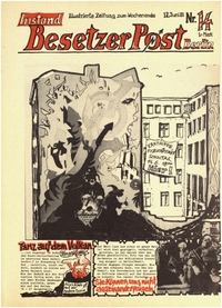 Instand Besetzer Post Berlin : Illustrierte Zeitung zum Wochenende; Nr. 14, 12. Juni 81