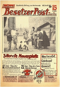 Instand Besetzer Post Berlin : Illustrierte Zeitung zum Wochenende; Nr. 15, 19. Juni 81