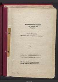 Kollektivchronik des Kollektivs 'Otto Buchwitz' des WF von 1980, Teil 1/7 (Fortsetzung s. BB-16_2)