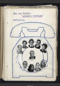 Brigadebuch des Kollektivs 'Heinrich Stephan' des INT für die Jahre 1977 und 1978